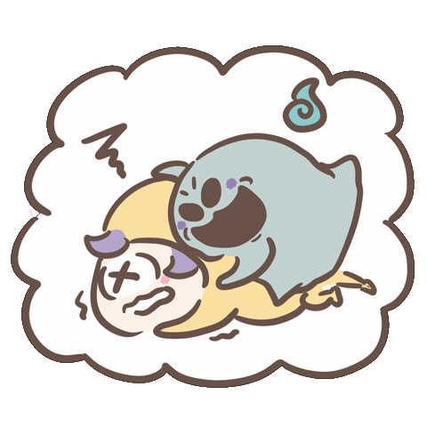 Halloween Sleep Sticker