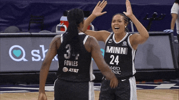 High Five Womens Basketball GIF by WNBA