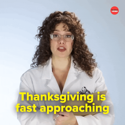 Thanksgiving Eating GIF by BuzzFeed