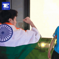 Indian Flag GIF by TalkEsport