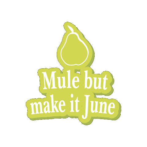 Poire Sticker by Maison Villevert