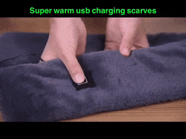 Heated Scarf GIF