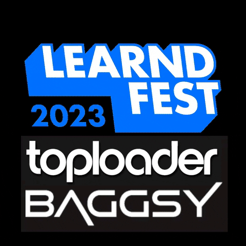 WeAreLearnd baggsy learndfest learnd toploader GIF