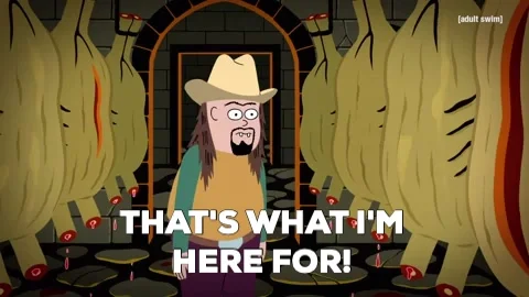 Thats My Job Of Course GIF by Adult Swim