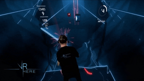 Virtual Reality Saber GIF by VR Here - Find & Share on GIPHY