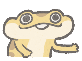Happy Frog Sticker