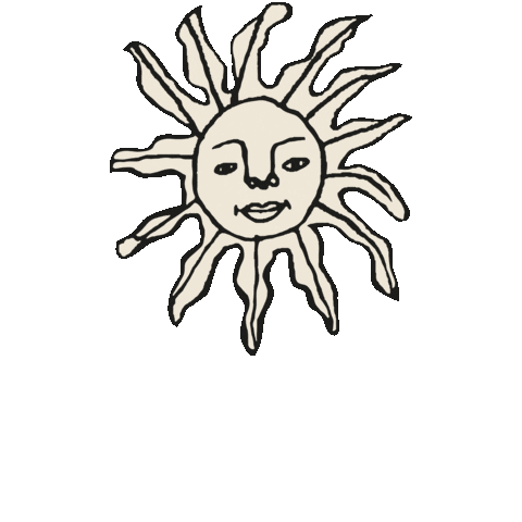 Sun Sticker by ottod'Ame