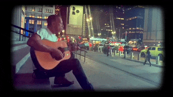 coldplay dancing friends beach life GIF