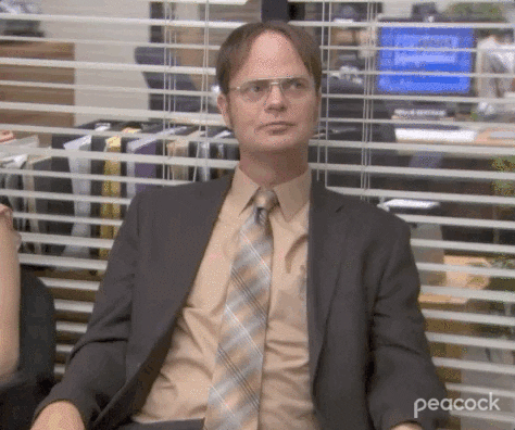 Season 9 Reaction GIF by The Office - Find & Share on GIPHY