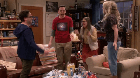 Excited Season 12 GIF by The Big Bang Theory