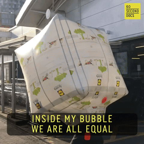 Bubble 6 Feet GIF by 60 Second Docs