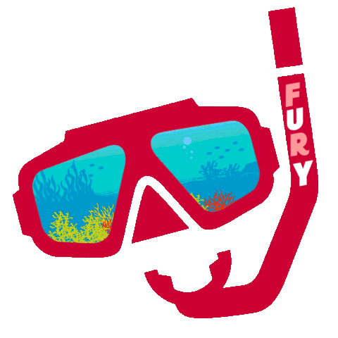 Under Water Fury Sticker by FuryKeyWest