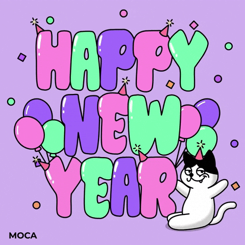 Celebrate New Year GIF by Moca Network