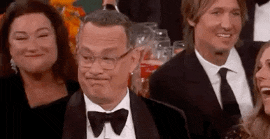 Shocked Tom Hanks GIF by Golden Globes