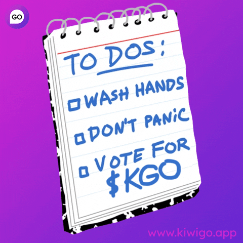 Wash Hands Crypto GIF by KiwiGo (KGO)