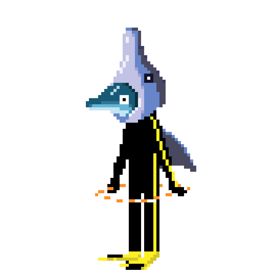 Costume Dolphin Sticker by Marco