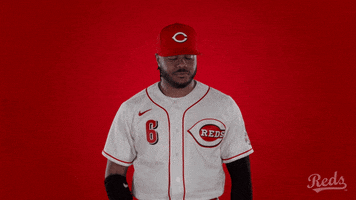 Phillip Ervin Baseball GIF by Cincinnati Reds