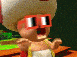 Excited Glasses GIF by nounish ⌐◨-◨