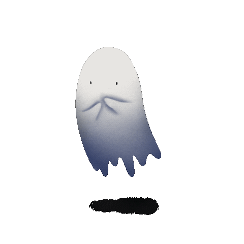 Halloween Ghost Sticker