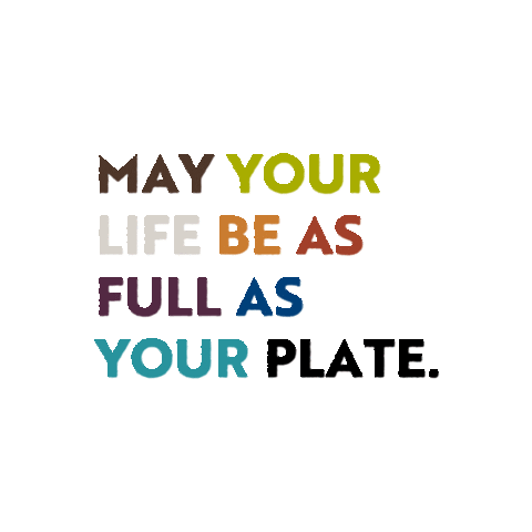 May Your Life Be As Full As Your Plate Sticker by Olive Garden