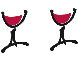 Party Drink Sticker by Der Wein-Bischoff