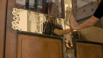 Wigmorehall music london back doors GIF