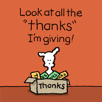 Thanks Thanksgiving GIF by Chippy the Dog