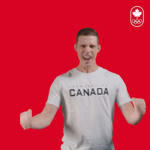 Happy Come On GIF by Team Canada