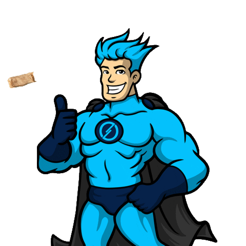 snusHERO Sticker