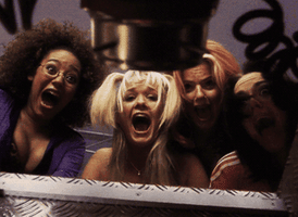 excited mel b GIF by Spice Girls