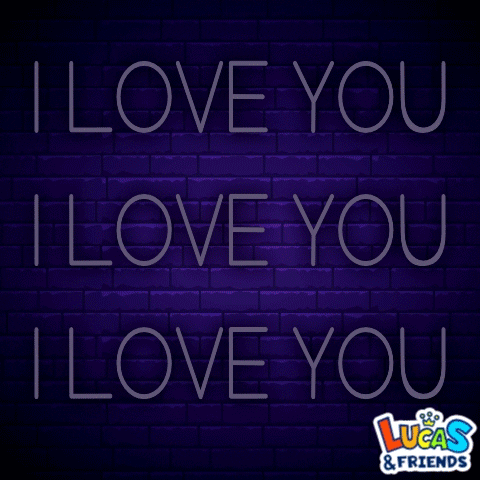 Ilove You GIF by Lucas and Friends by RV AppStudios