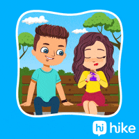 Dairy Milk Love GIF by Hike Sticker Chat