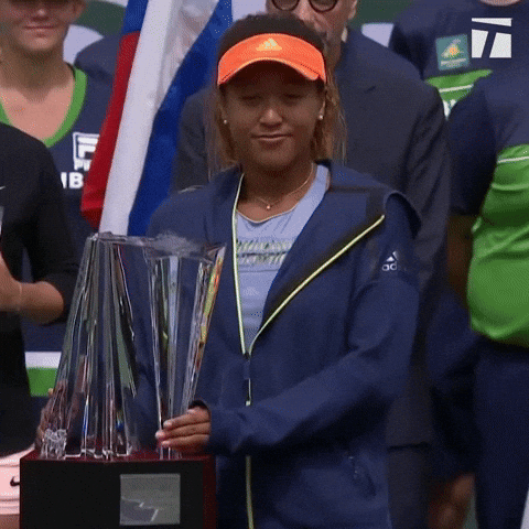 Scared Naomi Osaka GIF by Tennis Channel