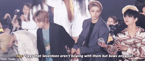 Jun Bow With Nct GIF