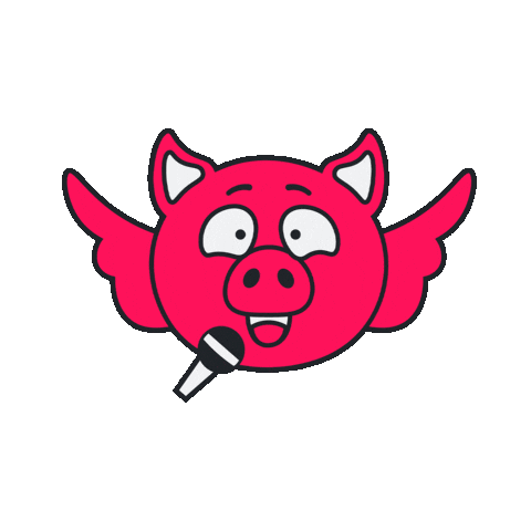 Harvey Flyingpig Sticker by FanFlex