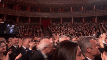 stand together olivier awards GIF by Official London Theatre