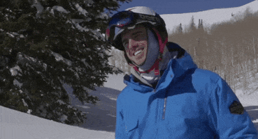 snow smile GIF by 1st Look