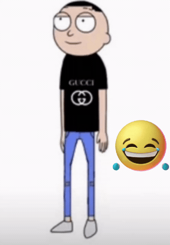 Rick And Morty Gucci GIF