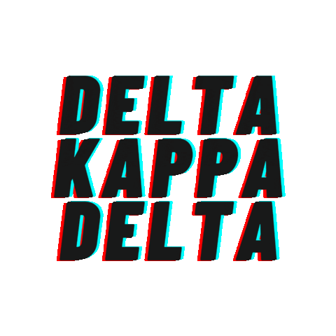 Delta Kappa Delta @ NYU Sticker