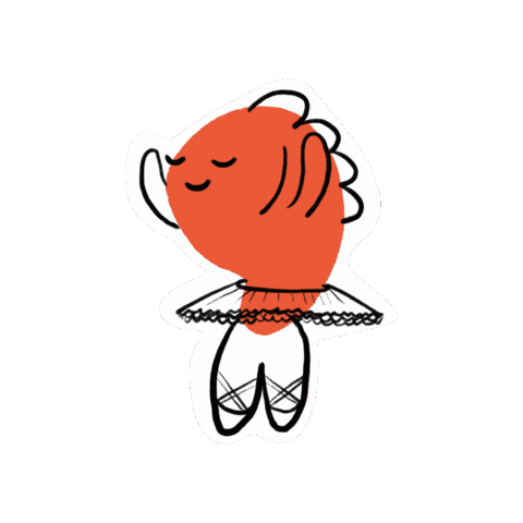 Ballet Laneway Sticker by Explore Fish Lane