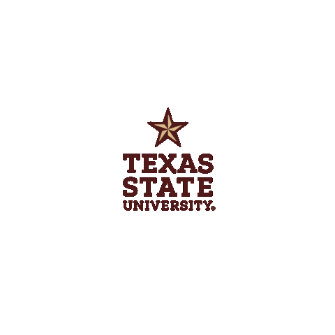 Texas State Txst Bobcats Sticker by Texas State University
