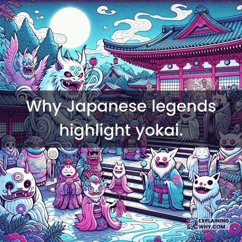 Yokai Japanese Culture GIF by ExplainingWhy.com