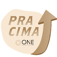 Pra Cima One Imóveis Sticker by ONEIMOVEISDELUXO