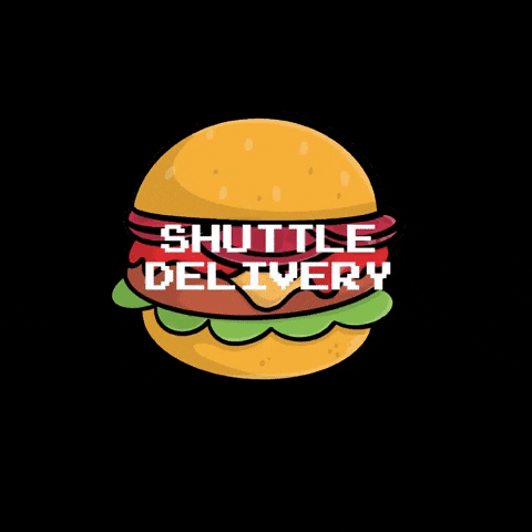 Shuttledelivery food burger korea fast food GIF