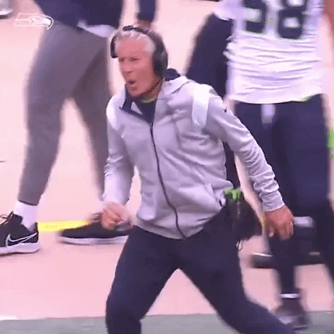 Football Running GIF by Seattle Seahawks