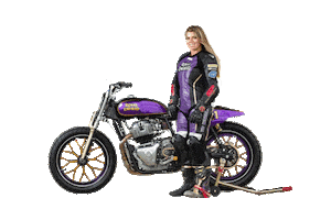 Flat Track Racing Sticker by Royal Enfield NA