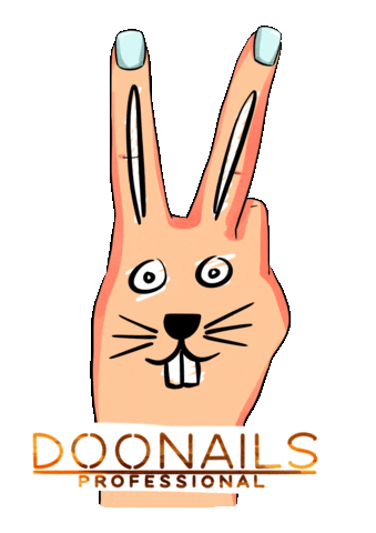 Fox Bunny Sticker by Doonails