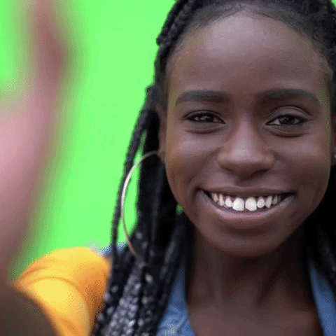 Woman Hello GIF by NorthStar of GIS: People of Black / African Descent in GIS, Geography, and STEM