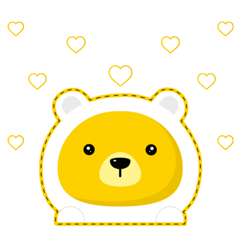 Bear Art For Kids Sticker