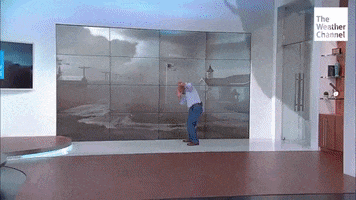 Jim Cantore Car GIF by The Weather Channel